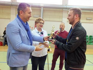 Turnieju Firm w Halowej Piłce Nożnej o Puchar Burmistrza Wyrzyska.