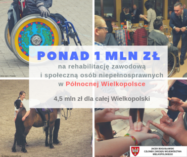 Ponad milion złotych dla północnej Wielkopolski!