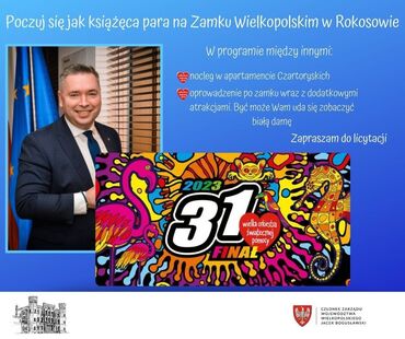 Poczuj się jak książęca para na Zamku Wielkopolskim w Rokosowie