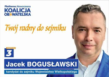 Kandyduję do sejmiku Województwa Wielkopolskiego