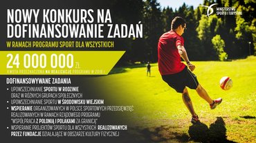 Są pieniądze na „Sport dla wszystkich”