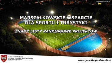 Pieniądze na sport i turystykę