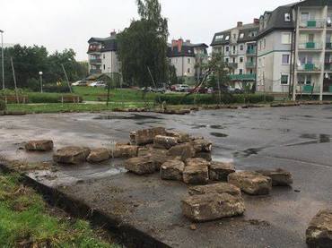 GÓRNE: Remont boiska