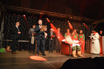 Św. Mikołaj z Rovaniemi w Pile, 9 grudnia 2019 r.